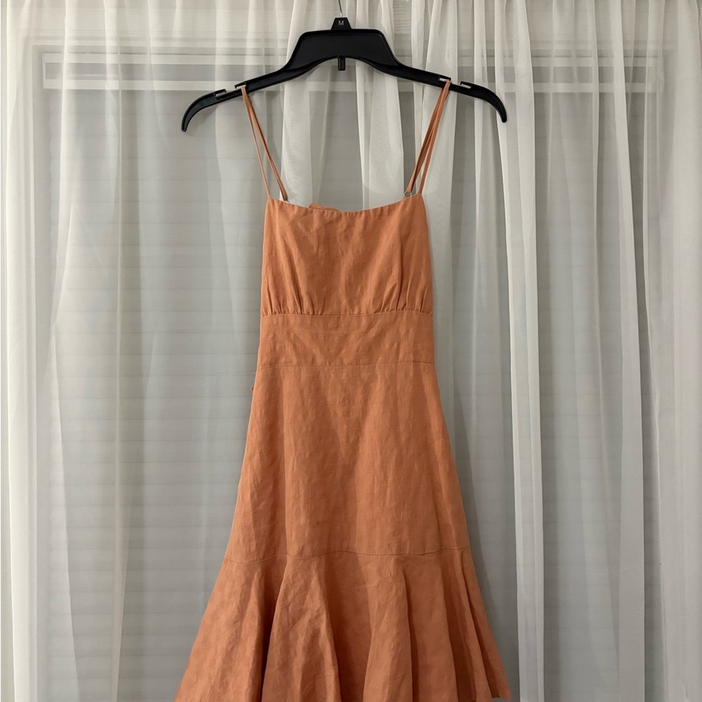 Lulu's Peach Mini Dress